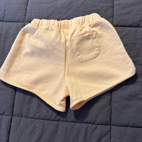 Zara toddler girl Light Peach Shorts set - Picture 6 of 6